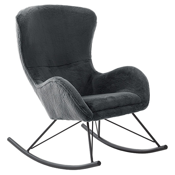 Oriolo Fotel bujany tkanina antracyt